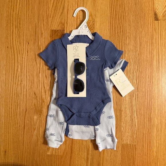 Rachel Zoe Baby Boy 4 Piece Set - Picture 1 of 13